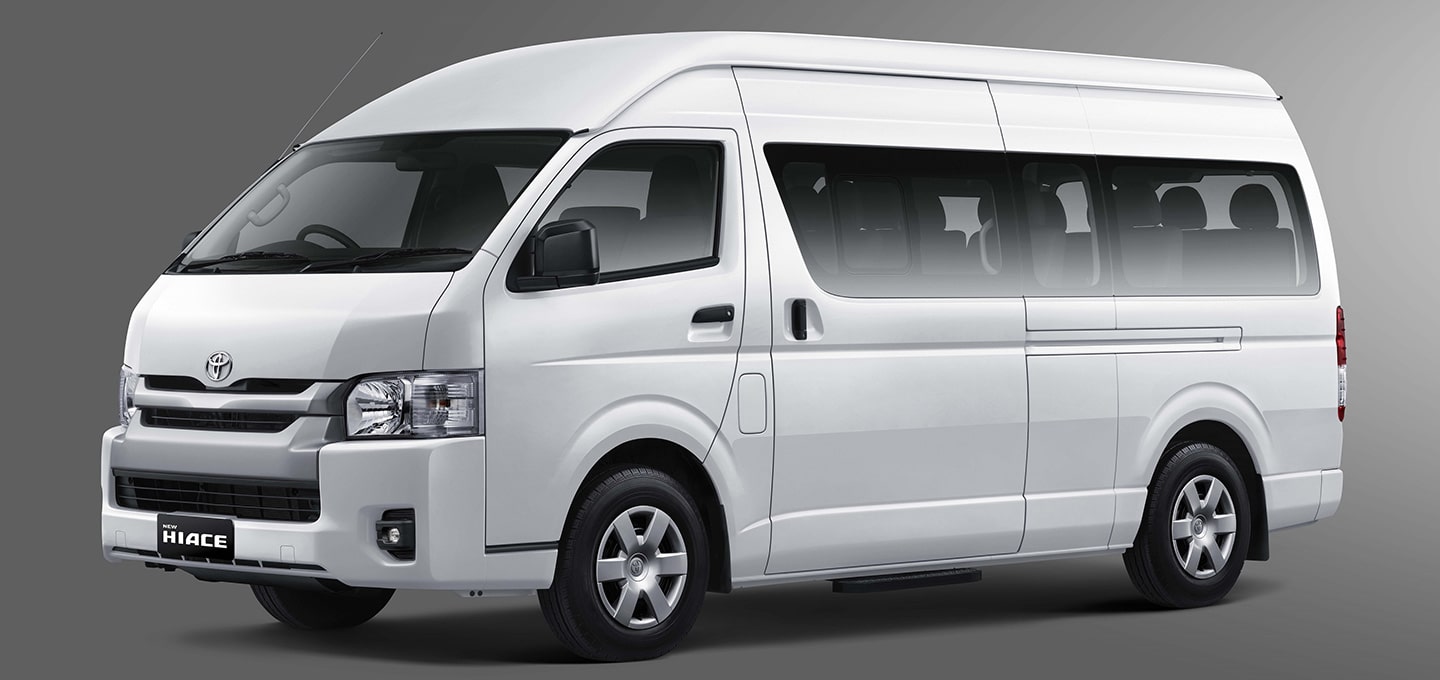 SEWA MOBIL HIACE PREMIO LOMBOK